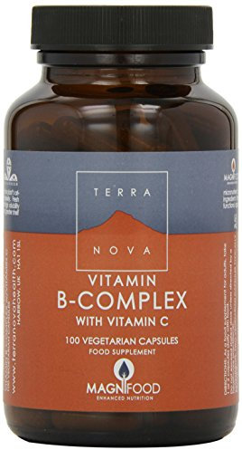 TERRANOVA B Complex With Vitamin C Capsule- 100 Vegicaps