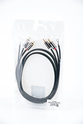 7even Cable de repuesto para tocadiscos (1,2 m, con toma de tierra)