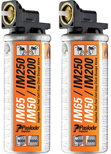 Elite Choice Paslode Impulse Mini Gas Fuel Cell [Pack of 2] for IM65, IM65A, IM50, IM200 Nail Guns & IM200 Staple Guns [Top Spec] - Min 3yr Warranty