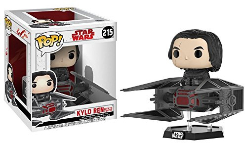 POP! Star Wars: Kylo Ren mit Tie Fighter #215 Vinyl Bobble-Head Figur