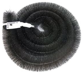 LEAF GUTTER BRUSH BLACK 4MX12CM