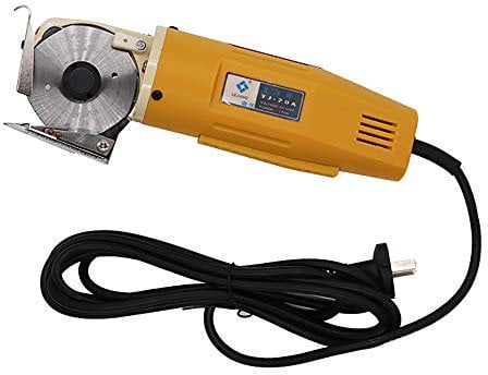 Toplionace 220V Elektrische Handschere YJ-70A Elektrische Rundmesser Schneidemaschine Stoff Tuch Schneidemaschine Lappenschere