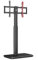 FITUEYES TV Bodenständer mit Holzbasis TV Standfuß TV Ständer Fernsehstand höhenverstellbar schwenkbar für 32 bis 70 Zoll Flachbildschirm bis zu 40kg Max. VESA 400 * 600