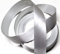 CaPiSo 22m Satinband 25mm Breite 2,5cm Schleifenband Geschenkband Dekoband Weihnachten Hochzeit (Helles Silber, 22m)