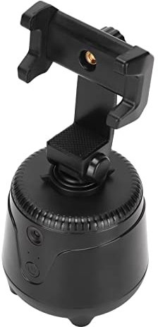 Smart Panoramic Gimbal,Mobile Phone Selfie Stand,Motion Sensor 3000mAh Ball Head Phone Holder, 360° Tracking/Human Tracking/Face Recognition/AI Shooting Stand Bracket,for Photography Vlog