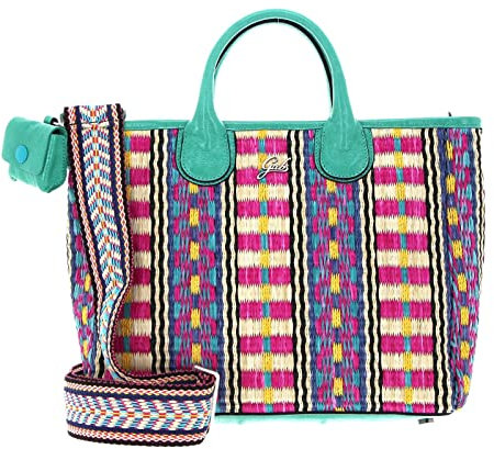 Gabs Nora TG Paglia Rigata + Naplak Shoulderbag M Peperita