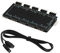 ECSiNG 10-Channel RGB Fan Hub - 10 Port PC Chassis Fan Extension Cable for CPU Cooling and Motherboard RGB LED Splitter