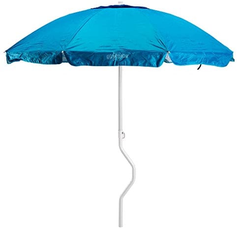 Ombrellone mare GiraFacile 200 Cm Protezione uv spiaggia pesca Ermes - Azzurro