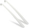Relaxdays Calzascarpe Lungo 58,5 cm, Set da 2, Calzante da Appendere, Calza Scarpe e Stivali, in Ferro, Metallo, Bianco