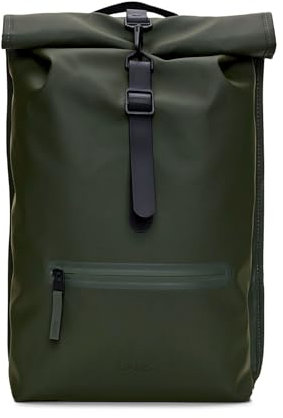 RAINS ZAINO ROLLTOP RUCKSACK W3 GREEN ART.13320