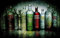 AmsoAn Jigsaw Puzzles for Adults 1000 Different Types of Alcohol in Glass Bottles Puzzles Games Puzzle Educational Games