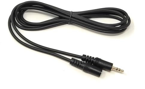 mCore 2m 3.5mm Extension Cable Stereo Jack Cable Male to Female AUX Lead for Laptop Tablet Headphone TV MP3 Speaker Smartphone (2m)