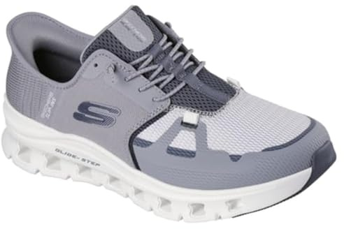 Skechers Men's Glide-Step Pro Hands Free Slip-in Sneaker,Gray/Charcoal,13 Wide