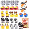 OPPZZIT® 24Pcs Temperino Con Serbatoio, Doppio Uso di Blocchi e Temperamatite, Gadget Compleanno Bambino, Regalini Fine Festa Compleanno Bambini Invitati