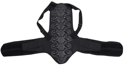 Herren Motorrad Rückenprotektor für Erwachsene,Rückenprotektor, EN geprüft - Level 2, Umschnall-Rückenschutz,Motorrad Wirbelsäulen Protektorenjacke für Motocross Ski Reiten (2XL)