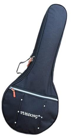 Sac de transport pour banjo, étui de rangement pour mandoline, sac à dos épais et portable avec pochette supplémentaire, sac de transport pour