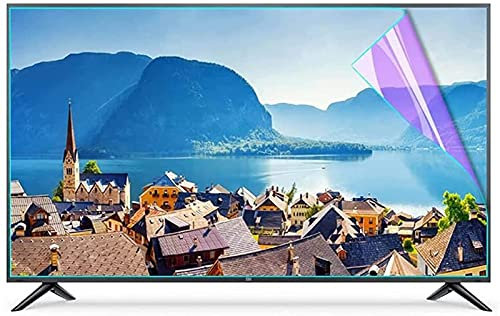 TV Screen Protector Anti-Glare Film Anti Scratch Blue Light Filter ?Anti Myopia Filter Reduce Eye Fatigue for less LCD LED Plasma 3D HDTV 55in (60in Rimless)