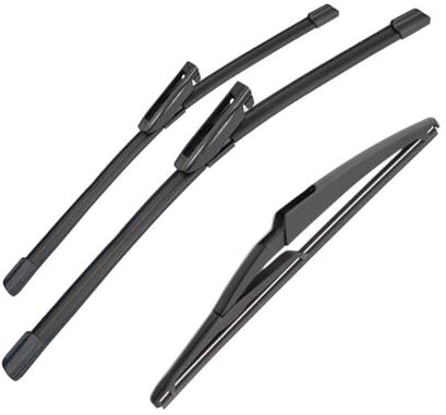 Escobilla de limpiaparabrisas trasera Para Citroen C3 Picasso 2011-2017 24+16+11 Escobillas de limpiaparabrisas delanteras y traseras Parabrisas Accesorios para ventanas escobillas de limpiaparabri