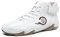 Stivaletti alla Caviglia Alti da Uomo in Pelle alla Moda Casual e Comodi, da Esterno, da Ginnastica, Stivali da Uomo Scarpa da Ginnastica Uomo (White, 45)