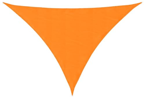 vidaXL Sonnensegel Orange 7x5x5 m 100% Polyester Oxford