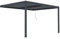 Pergola adossée en Aluminium Windsor - Gris Anthracite - 3 x 4 m