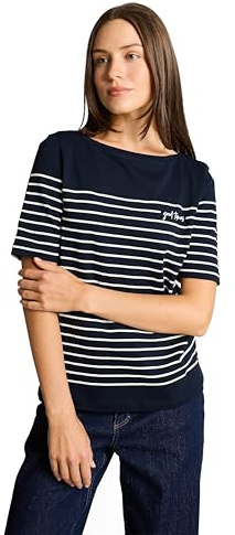 T-Shirt mit Streifenmuster