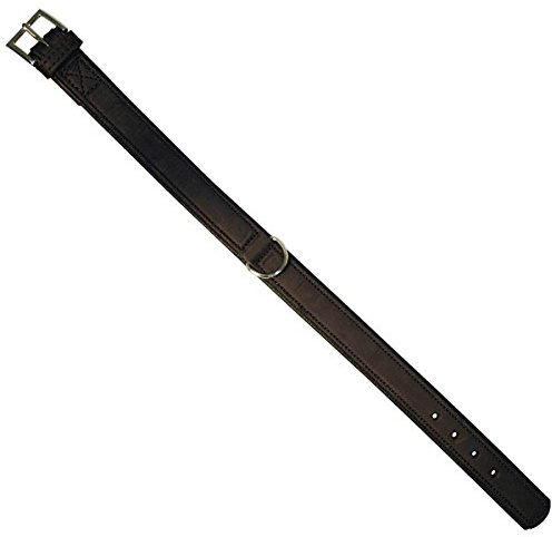 Kerbl Vegas High Quality Collar, 20 mm/ 32 - 38 cm Neck Circumference, Black