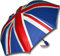 Union Jack Umbrella - Telescopic - with Cover [Luggage]