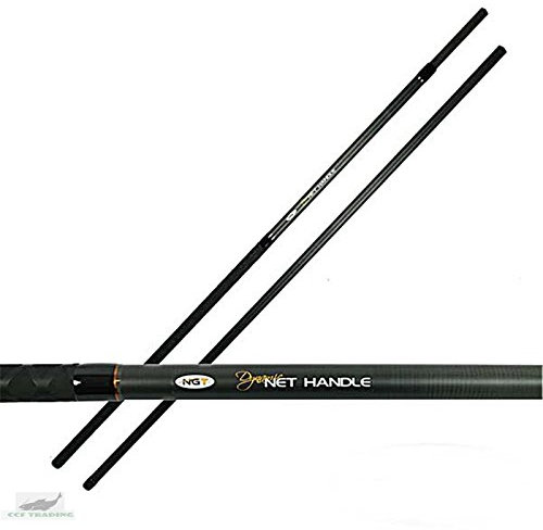 NGT Dynamic Carp Carbon Handle 1, 8m Kescherstab, schwarz, XL
