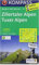 Zillertaler Alpen - Tuxer Alpen: Wanderkarte mit Aktiv Guide, Radwegen und Skitouren. GPS-genau. 1:50000 (KOMPASS-Wanderkarten) ( Folded Map, Juli 2015 )