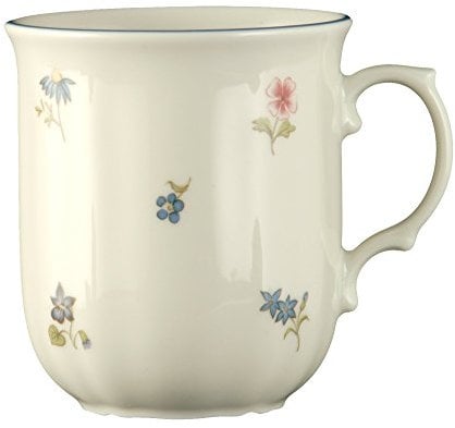 Seltmann, Porzellan, Weiden Becher mit Henkel 0,25 l 6 Stück Marie Luise Streublume 30308