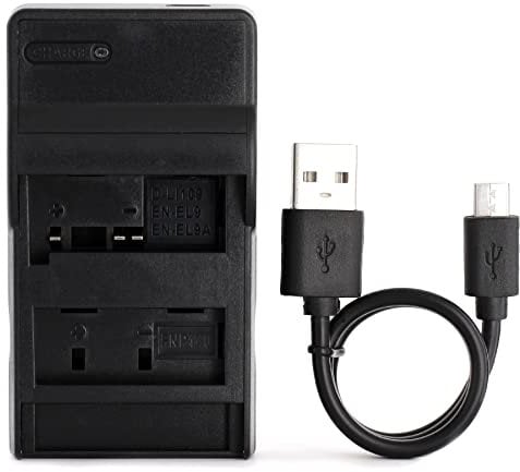 EN-EL9 USB Caricatore per Nikon D3000, D40, D40x, D5000, D60 Fotocamera e Altro