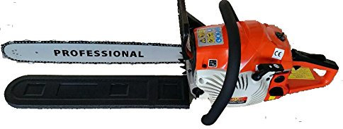 Motorsäge 52 cc Verbrennungsmotor Benzin-Hochentaster Messer 50 cm