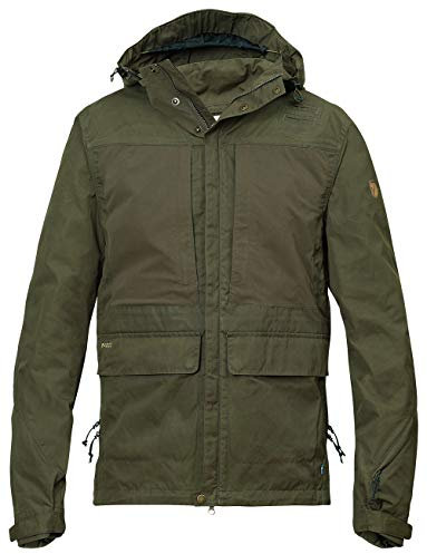 Fjällräven Herren Lappland Hybrid Jacke, Deep Forest, L
