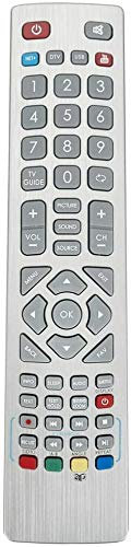 VINABTY SHWRMC0102 Ersatz Fernbedienung für Sharp Aquos TV LC-49CFE6032K LC-55CFE6242E LC-32CFE6131E LC-49CFE5002E LC-48CFF6002E LC-43CFE6451K LC-49CFE6031K LC-50CFE5101K LC-55CFE6241E LC-55CFE6352K