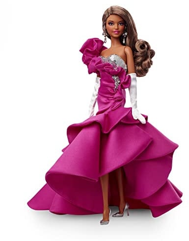 Barbie Signature poupée de Collection Pink Collection Série 2 avec Corps Silkstone, Jouet Collector, GXL13