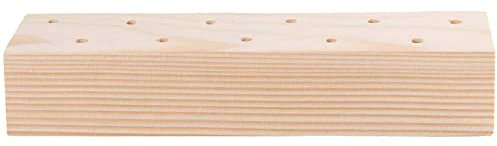 Rico Design Holzständer für Trockenblumen, 21 x 4 x 5 cm
