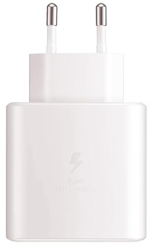 45W USB-C Schnellladegerät Netzteil Ladegerät Schnellladeleistung für Samsung Galaxy S25/S24/S23/S23+/S22/S21/S20/Note 20/10, Tab S10/S9/S8/S7 Ultra, iPhone 13/14/15/16 Pro Max, iPad (Ohne Kabel)