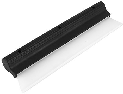 raclette de nettoyage de vitres anti-dérapante et anti-rayures,Planche d'essuie-glace en silicone, essuie-glace en silicone pour vitre de voiture de douche de miroir en verre, et, Lame d'eau auto