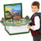 Lambo -Buch-Schlüsselanhänger für Kinder | Rucksack Schlüsselanhänger Fidget Spielzeug - - -Spielzeug, kleines Geschenk für Jungen und Mädchen, Rucksack-Fidget-Spielzeug, -Popup