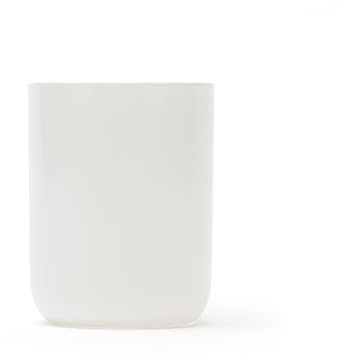 Excelsa Nordic Set 6 Bicchieri Bianchi, Vetro Spruzzato, Capacità 350 Ml.