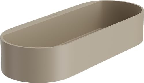 hansgrohe WallStoris Planet Edition - bathroom storage basket, bathroom accessory without drilling, sand, 28912210