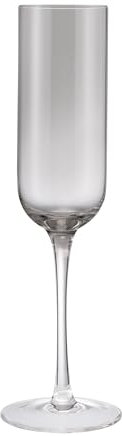 Blomus Sektgläser Set FUUMI | 4er Set mundgeblasene Sektgläser | 220 ml | Farbe Smoke