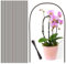 Pflanzstäbe, 20 Stück, biegbar, Einzelstiel-Pflanzenstütze für den Garten, hoch für Innen- und Außenpflanzen, Topfpflanzen, Blumen, Orchideen, Tomaten, 50 cm, Braun