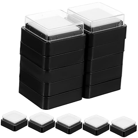 STOBOK 45stücke Stempelkissen Leere Multifunktionale Ink Pads Für Handwerk Scrapbooking Und Stempelarbeiten Langlebig Und Benutzerfreundlich