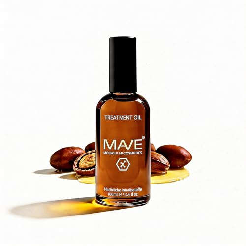 MAVE Molecular Oil: Anti-Aging & Intensiv Feuchtigkeitsspendende Hautpflege - Mit Arganöl, Teebaumöl & Vitamin E