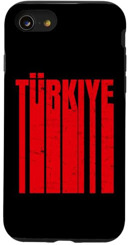 Hülle für iPhone SE (2020) / 7 / 8 Vintage Türkei Flagge