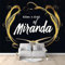 Carta da parati Forbici Moderne Ed Eleganti Effetto modello 200 x 140 cm Carta da parati per soggiorno Nero Oro Carta da parati decorativa