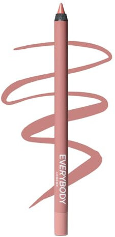 EVERYBODY LONDON, Lasting Finish Lipliner, langanhaltend Färbeeffekt, Wischfest, Lippenkonturenstift Konturstifte mit Deckel, cremige Konsistenz, vegan ohne Konservierungsstoffe (Pink Nude 03)