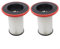 Filtres HEPA de rechange pour aspirateurs Bosch Unlimited Gen2 Series 8 12036642, 12023349 pour une capture efficace de la poussière (lot de 2)